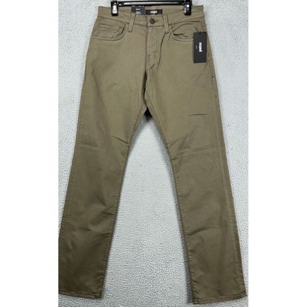 Mavi Jeans Mens 29X34 Matt Dusty Olive Twill‎ Relaxed Straight Leg Stretch NEW